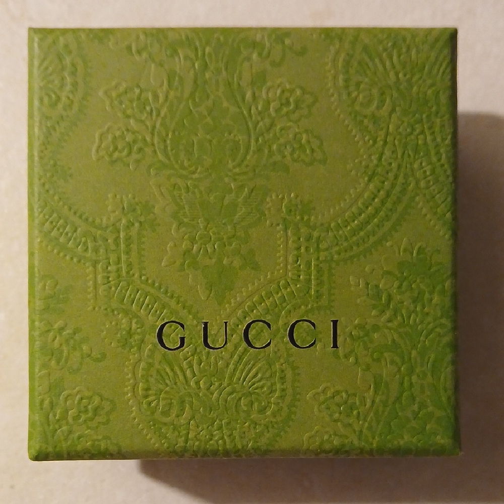 Gucci Green Embossed Box